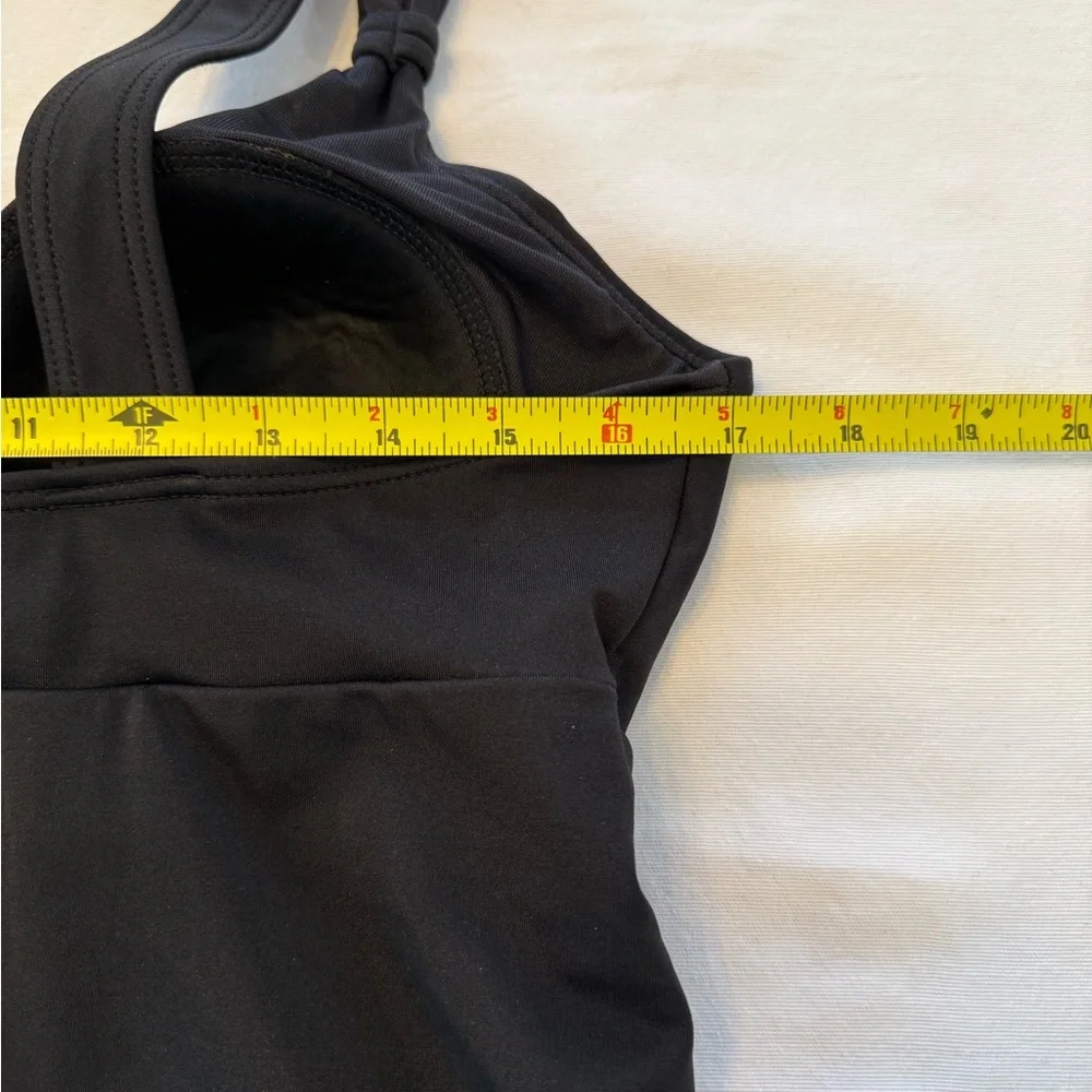 Miraclesuit Black Twist Front Tankini - Picture 13 of 16